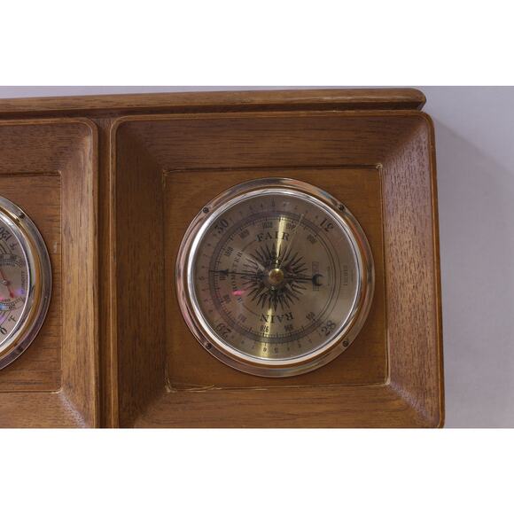 Springfield, Weather Station, Thermometer, Barometer, Humidity, Made in USA, - Picture 2 of 5